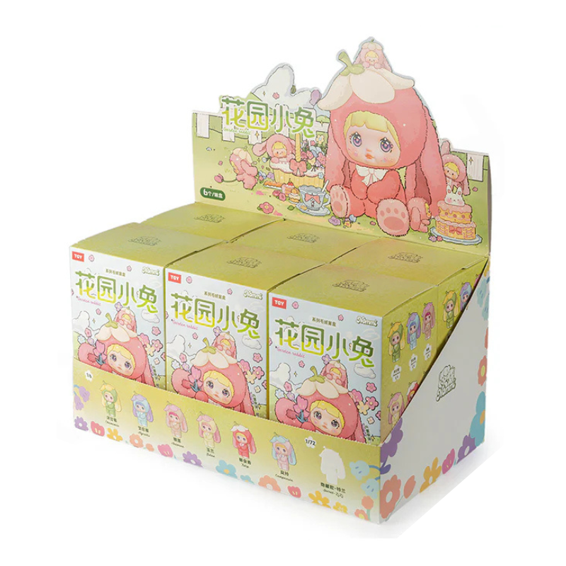 Nommi Garden Rabbit Complete Set (6 box) - SoulBonne