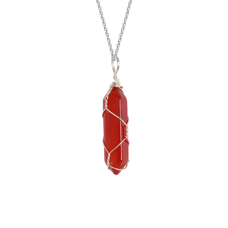 Carnelian Crystal Pendant - SoulBonne