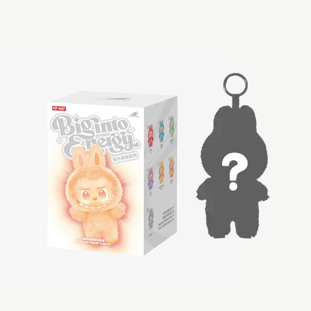 THE MONSTERS Big into Energy Series-Vinyl Plush Pendant Blind Box - SoulBonne