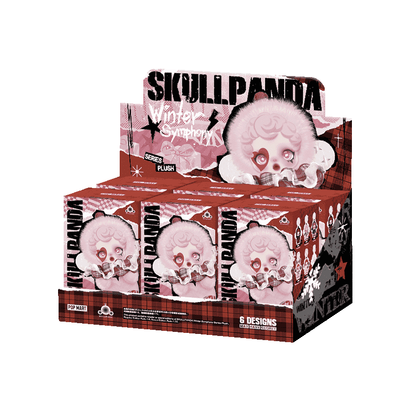 LabubuTown - Complete Set SKULLPANDA Winter Symphony (6 Box) - SoulBonne