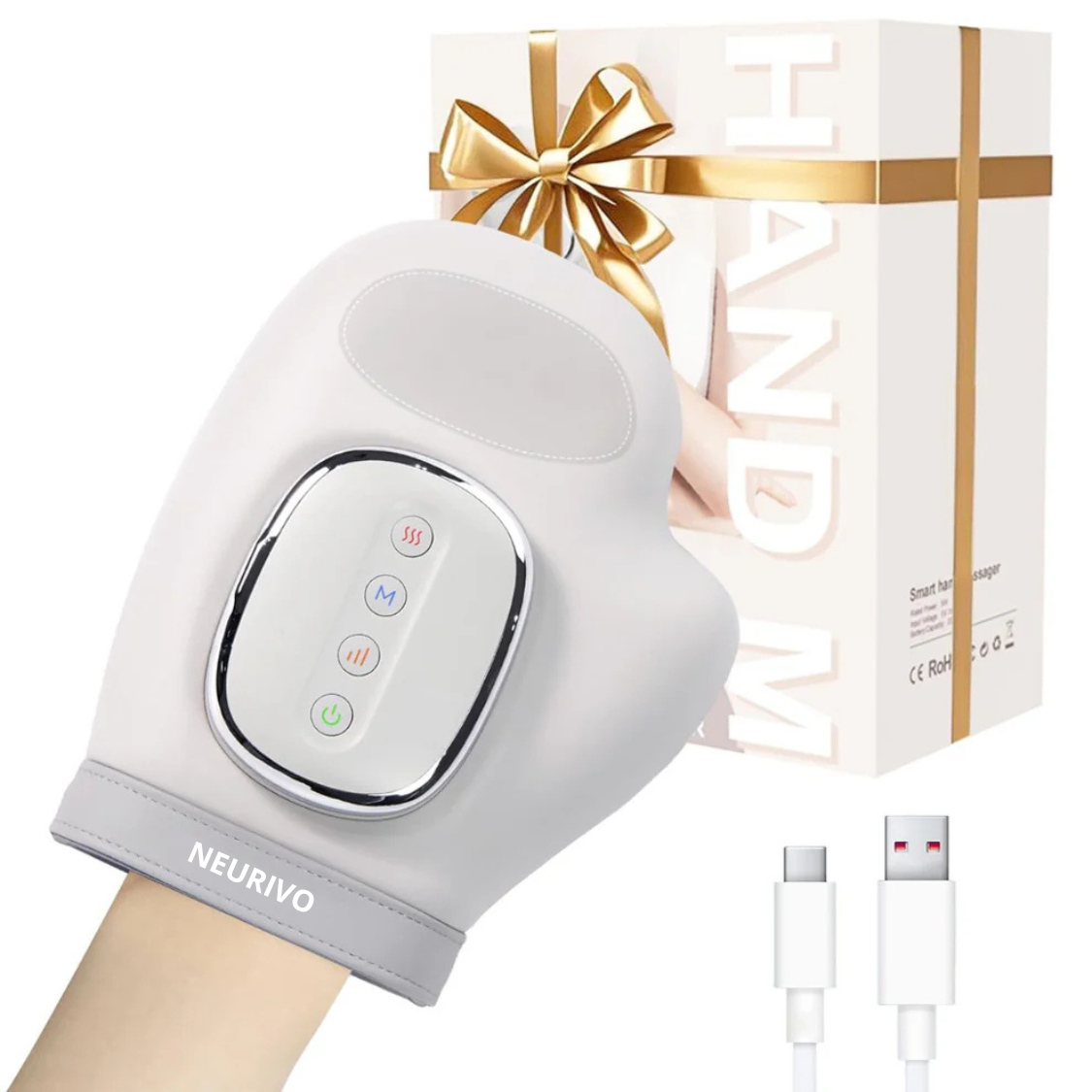 NEURIVO Shiatsu Hand Massager - SoulBonne